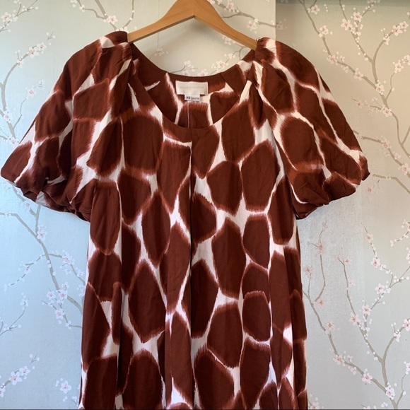 Nwt anthropologie Giraffe Tunic Dress XSP New - Picture 12 of 12